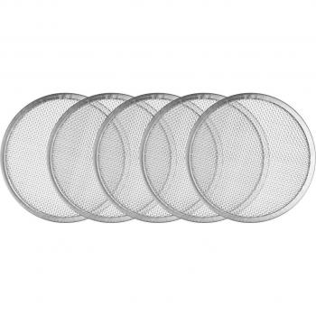 5pcs Stainless Steel Seed Sprouting Strainer for Wide Mouth Jars