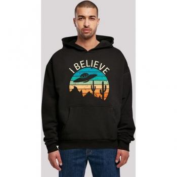 Herren‑Oversized Kapuzenpullover F4NT4STIC „Alien Sunset“ Premium Qualität