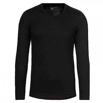 Trigema Sweatshirt Merinowolle Herren Gr. M schwarz