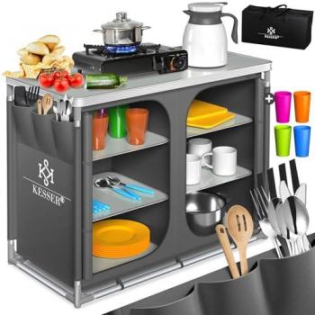 Mobile cucina esterno Kesser F6 grigio