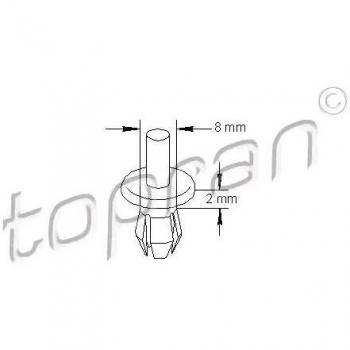 Rivetto Expander TOPRAN 102 540