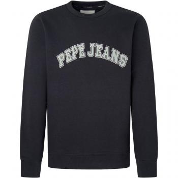 Sudadera Negra y Gris Raven de Pepe Jeans