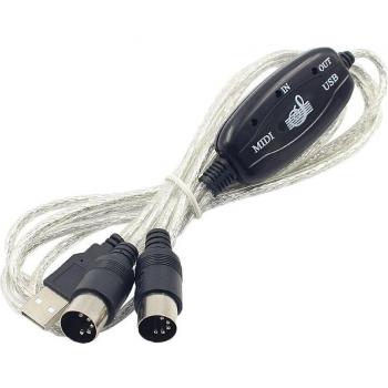 Connecteur MIDI USB 16 Canaux – Câble Pro Studio