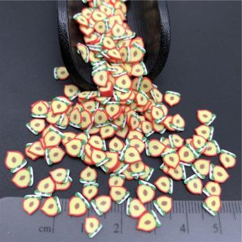 Handwerks‑Tonne Pfirsich 50 g – Feine Polymer‑Streuwürfel für kreative Dekorationen
