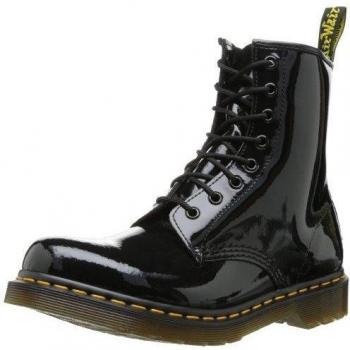 Botines Dr. Martens 1460 Patent, Cuero Mujer, Negro