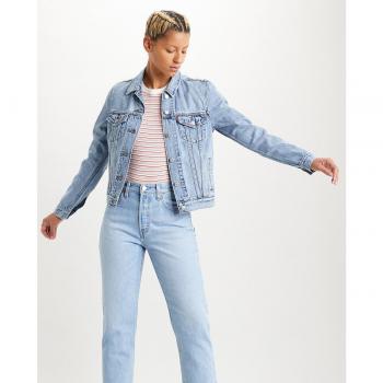 Veste Levi's Original Trucker Denim bleu clair femme