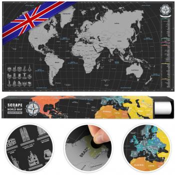 Benehacks® Scratch Map