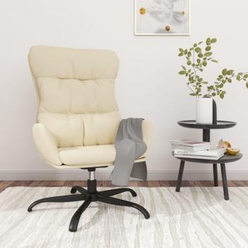 Poltrona Comfort Crema in Tessuto
