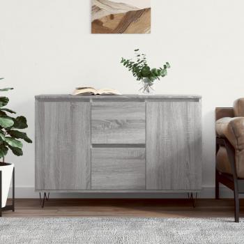 VidaXL Sideboard, Kommode Grau Sonoma 104x35x70 cm Holzwerkstoff