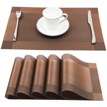 Homcomoda Christmas Table Mats Set of 6