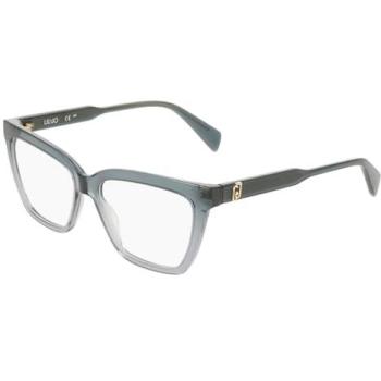 Liu Jo LJ2840 Women’s Grey Acetate Frame, Cat Eye, 53 mm (Frame Only)
