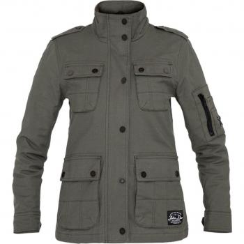 John Doe Veste de moto pour femmes Explorer XTM Vert 3XL