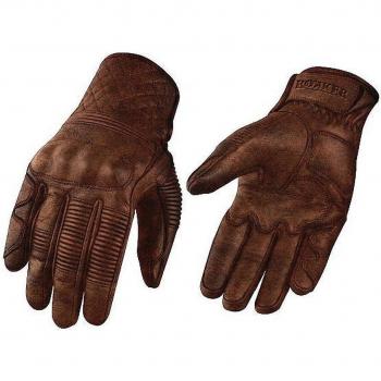 Guanti da Moto Rokker Tucson Marrone 3X Large