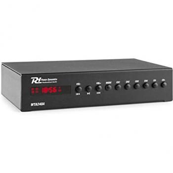 WT240A Power Dynamics: Amplificador 2×40W, Wifi y LAN