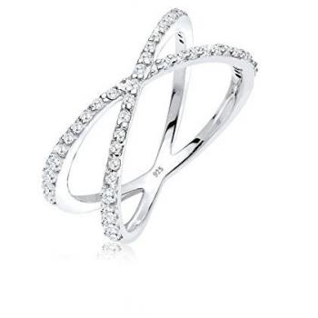 Anello “Elli” Argento Sterling 925 con cristalli di zirconia