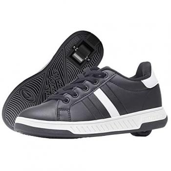 Zapatillas BREEZY ROLLERS con Ruedas para Niñas, Color Blanco/Rosa, Talla 29