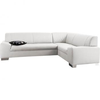 L‑Form Ecksofa DOMO Alisson – 100 % Polyester-Microfaser, 80 % PVC/18 % Polyest/2 % PU