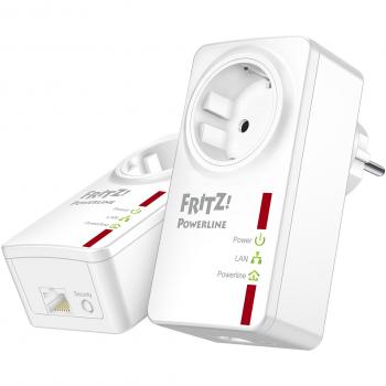 Fritz!Powerline 530E Universal – Adaptador Ethernet PLC 500 Mbps