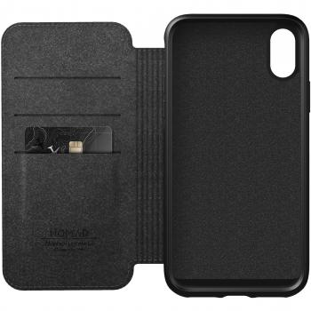 Nomad Libretto Nero per iPhone XS Max