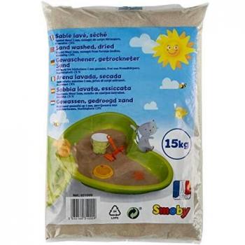 Maxi Nature Sac de sable Smoby – Sable sec et lavé, 15 kg