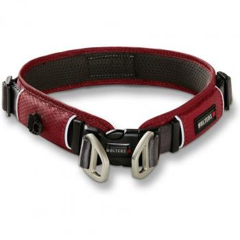 Collare e Guinzaglio Sportivo Wolters 30-35 cm, rosso/antracite