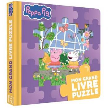Peppa Pig : mon grand livre puzzle