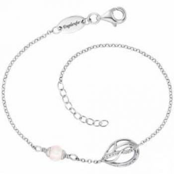 Heavenly Tear of Angel Whisperer Silver Ring