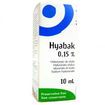 Hyabak 0.15% Solución 10ml