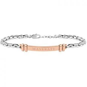 Maserati Jewels Bracciale Acciaio Oro Rosa JM418ANL02