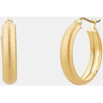 Pendientes de Aro Urban SEA-200-039-01 de Plata Chapada en Oro con Acabado Poroso para Mujer