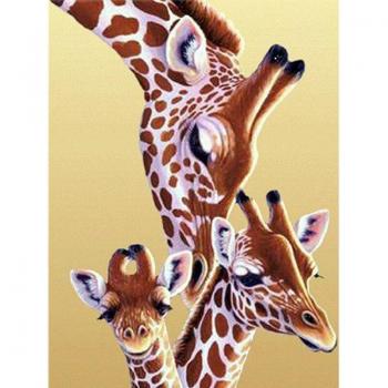 Animal Giraffe 5D Craft Kit – 20x30cm Diamond Painting with Drill