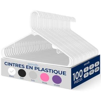 Cintres Blancs Durables