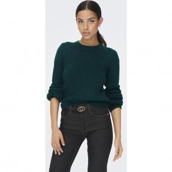Blusa Punto Long Sleeve Mujer con Detalle