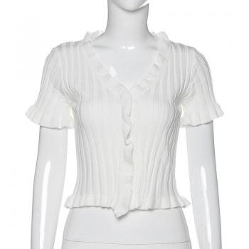Camisa Informal Liso Plisado