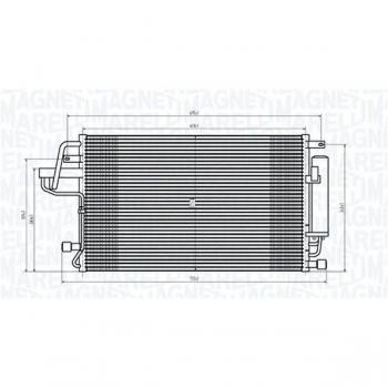 Condensatore AC MAGNETI MARELLI 350203843000