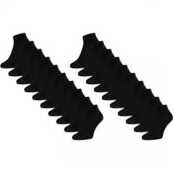Sneaker Socken Mario Russo 10er Schwarzes Set
