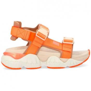 Sandália KRAZEE Mulher Nylon Strap Neo na Cor Branco e Pêssego