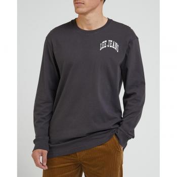 Lee Varsity Tee Sudadera Negra