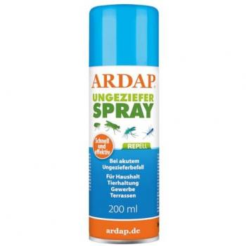 ARDAP® Repell Ungezieferspray 200 ml für Haushalt & Gewerbe