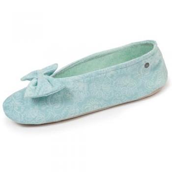 Vert d'Eau Ballerines Isotoner – Chaussures Femme 37/38