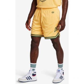 Adidas Varsity Bball shorts gialli per uomo