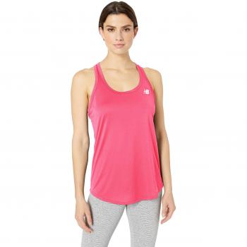 New Balance Camiseta de Rendimiento, Mujer, Guava, L