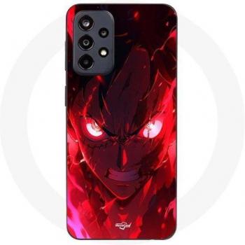 Coque Maniacase A32 4G – Design Luffy Gear One Piece – Noir
