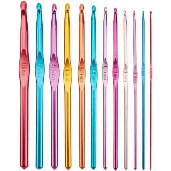 Kit d’outils à crocheter couleur aluminium – Bricolage