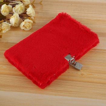 A5 Lockable Plush Diary for Students