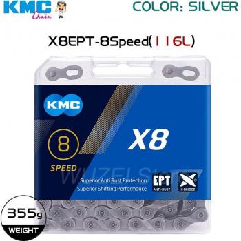 KMC 6/7/8 Speed Chain with Magic Buckle for MTB/Road Bikes