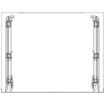 Vitre de four AEG Inox 596x466mm