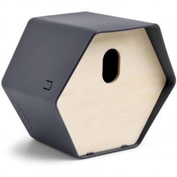 Capi Pajarera Hive 2 Agujero Ovalado 19x23x20 cm Antracita