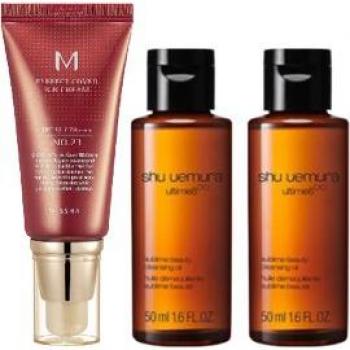 MISSHA x Shu Uemura M Perfect Cover BB Cream #23 Natural Beige X – Für natürliche Hautfarbe, 1 ml
