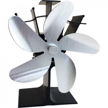 Cheminée Éco Ventilateur 5 Pales Poêle